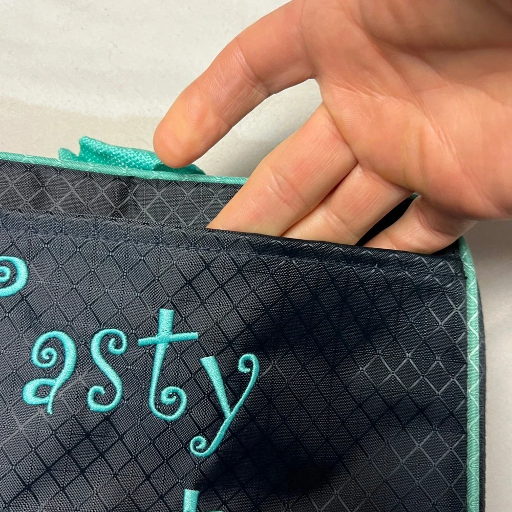 The One Lunch Box Insulated Embroidered Tasty Treats Kids‎ School Travel Navy